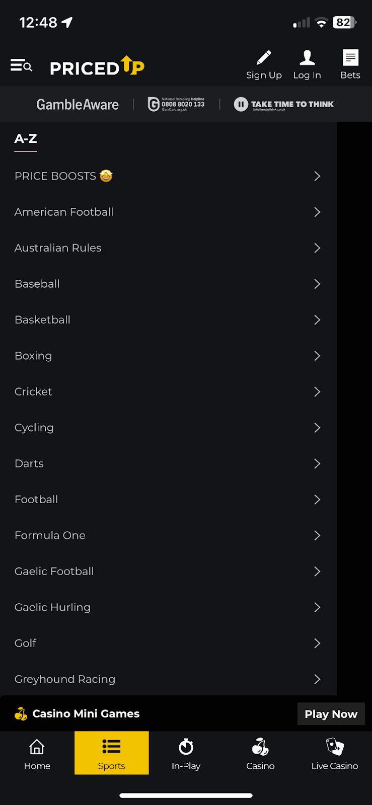 PricedUp bookmaker review: Everything you need to know