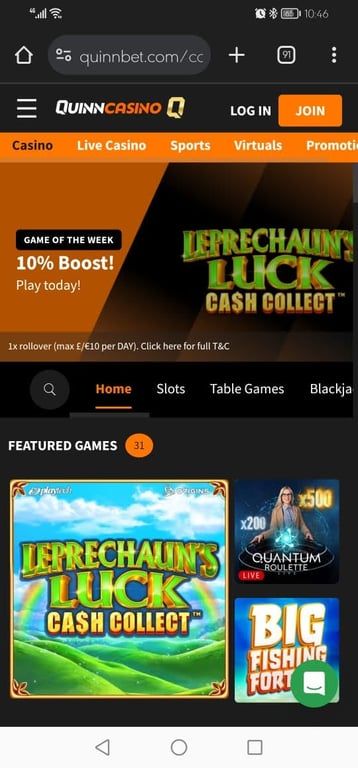 QuinnBet casino - Everything you need to know