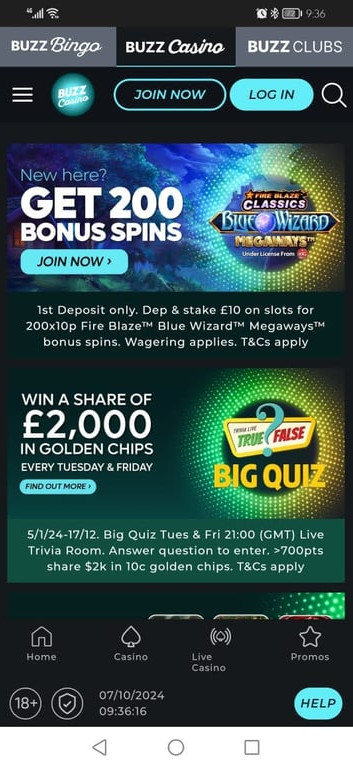Buzz Casino gallery image 1