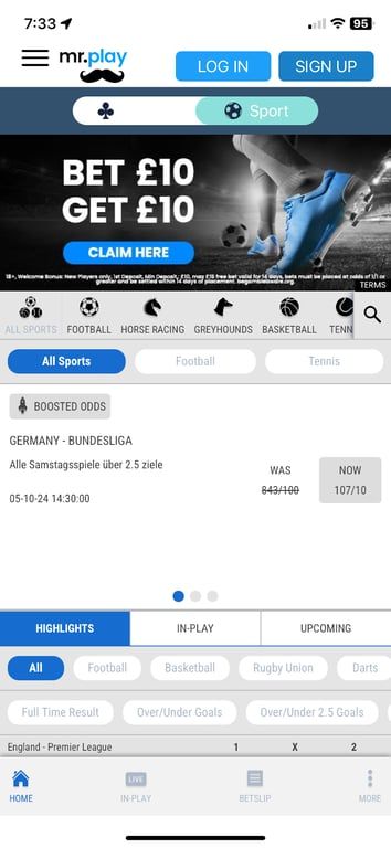 Mr.Play bookmaker review: Everything you need to know