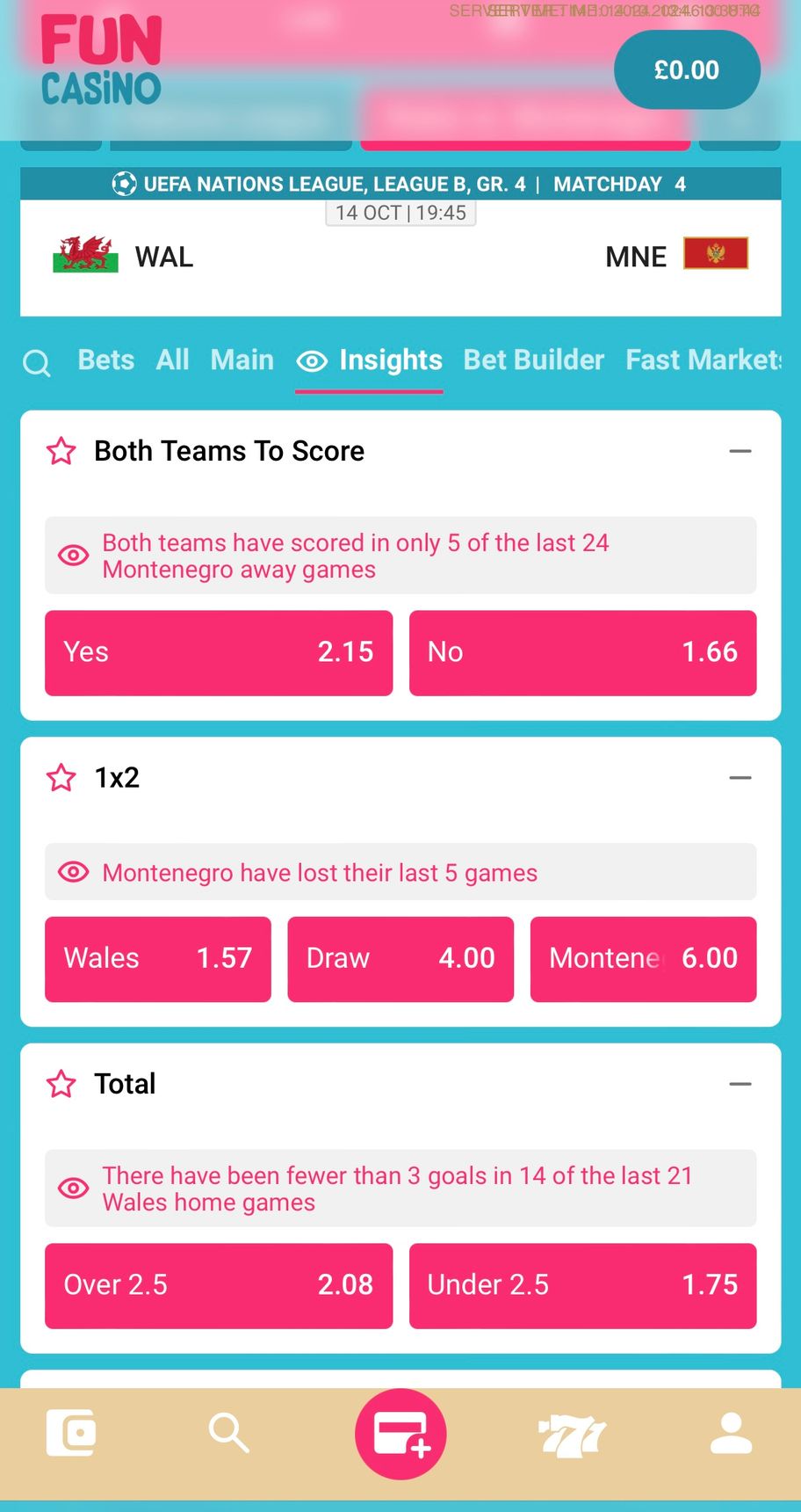 Fun Casino bookmaker review: Everything you need to know