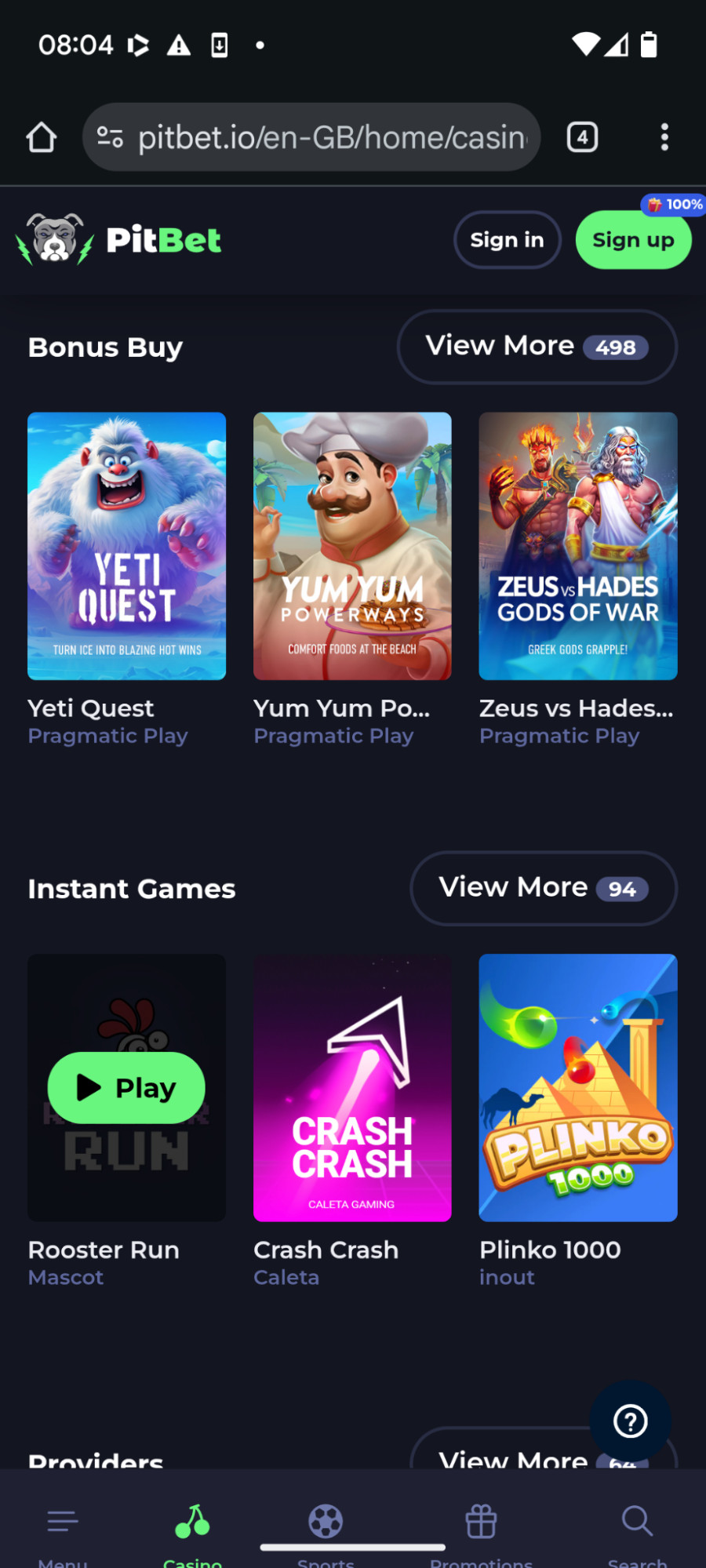 Pitbet casino review | Up to €11,000 welcome bonus | FIRST