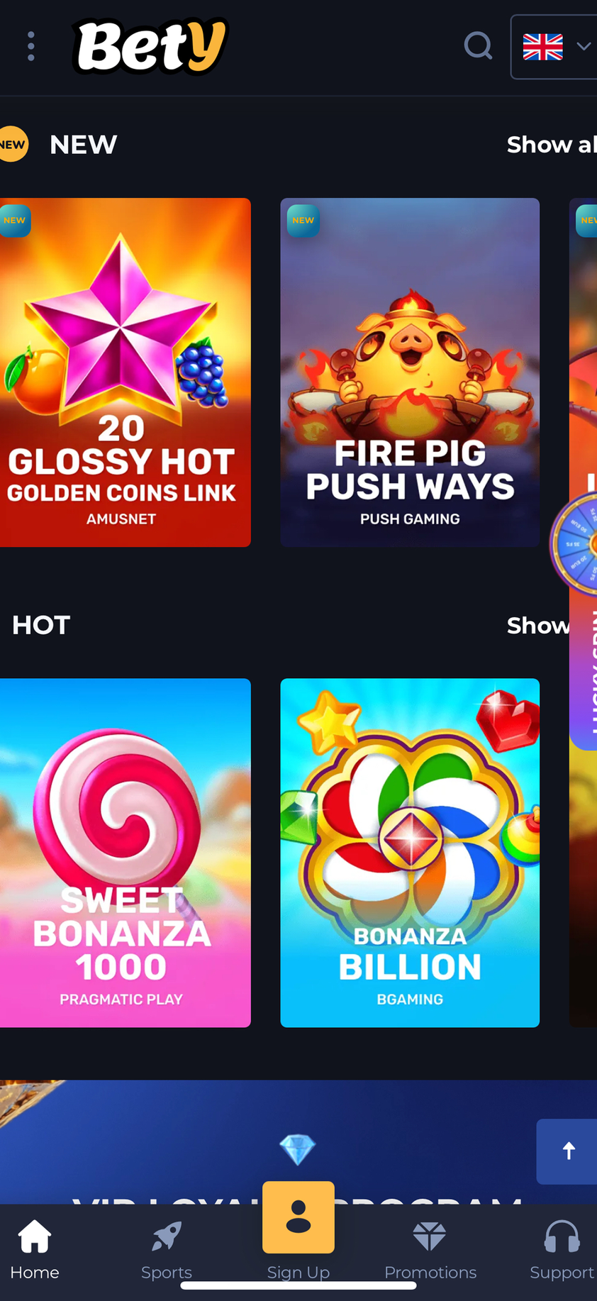 Bety Casino gallery image 4