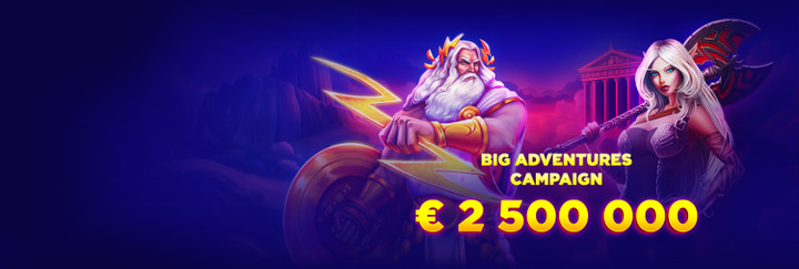 Evoplay launches “biggest ever” £2.1m Big Adventures promotion