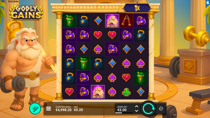 Godly Gains slot released – features, RTP & free play demo