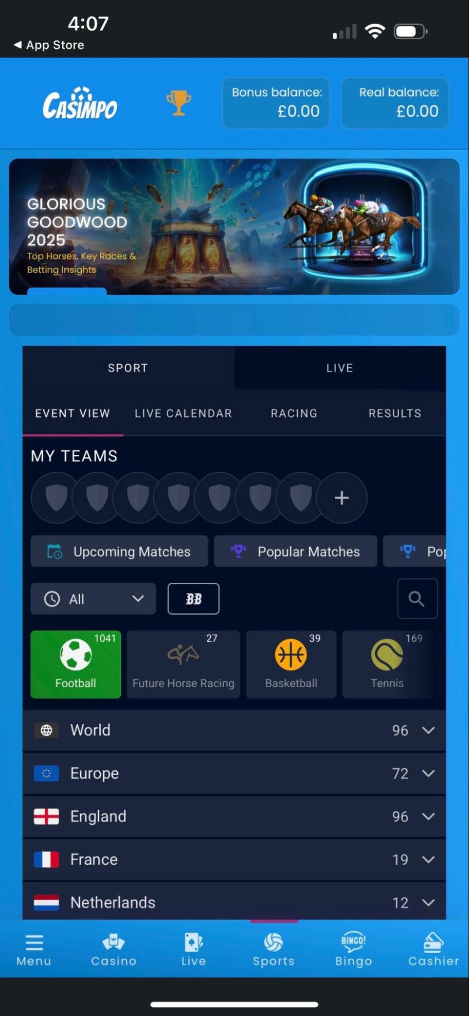 Casimpo bookmaker review: Everything you need to know