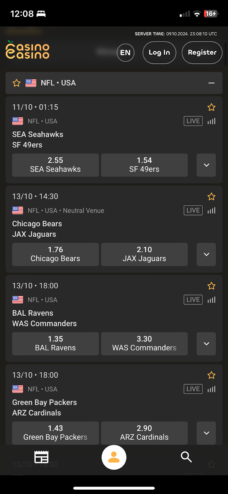 CasinoCasino bookmaker review: Everything you need to know