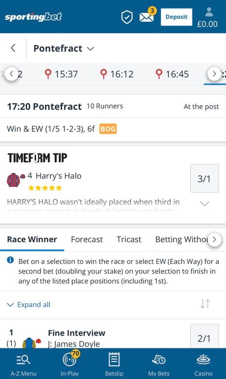 Sportingbet bookmaker review: Everything you need to know