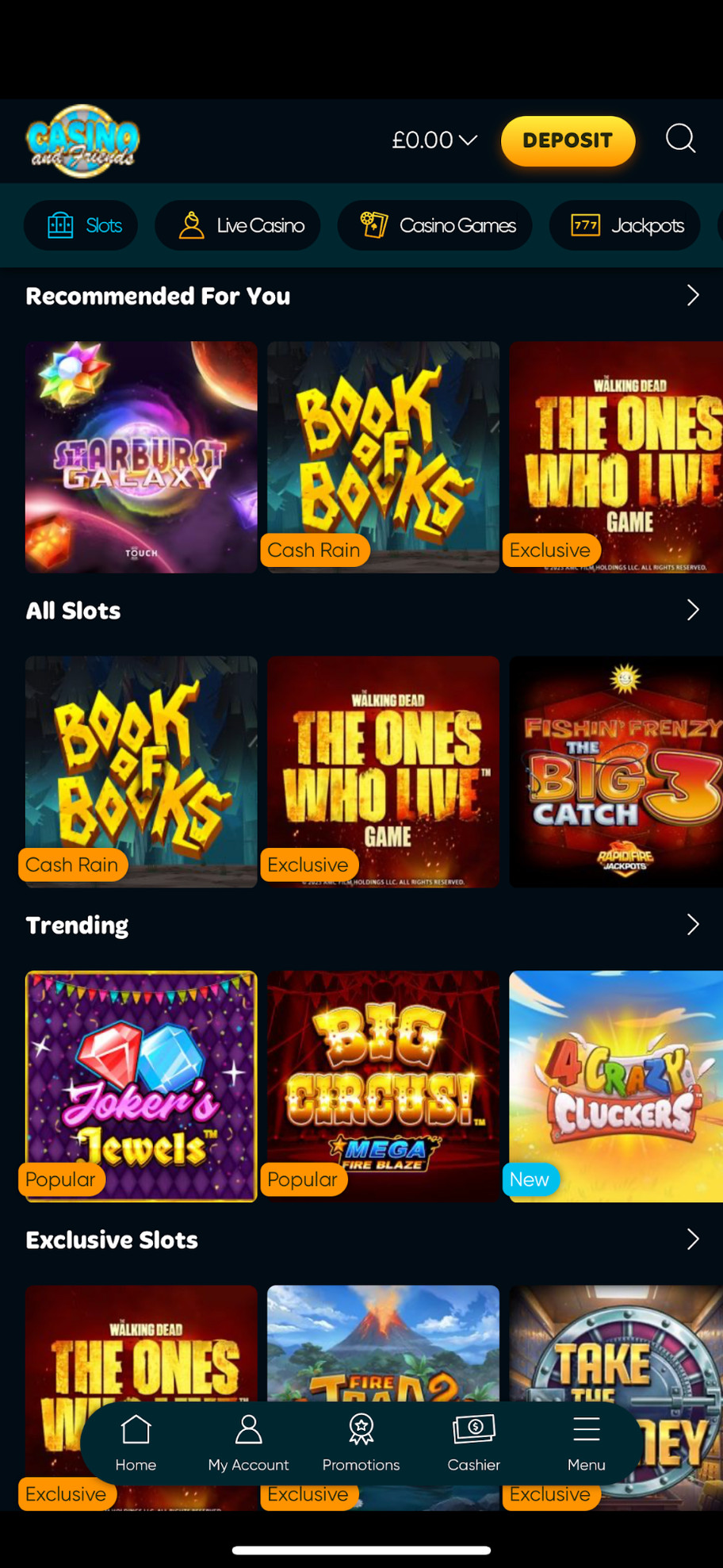 Casino and Friends review | 125 free spins bonus | FIRST