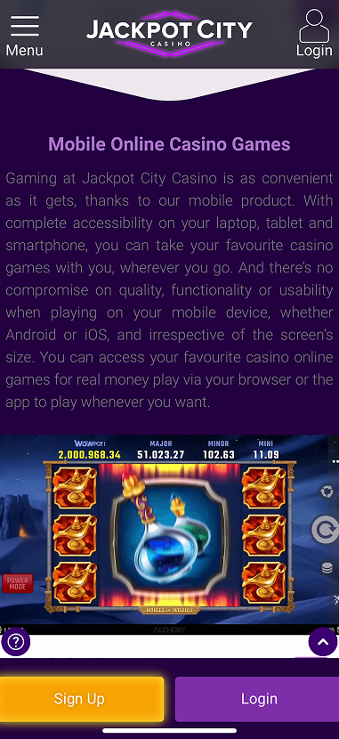 Jackpot City gallery image 6