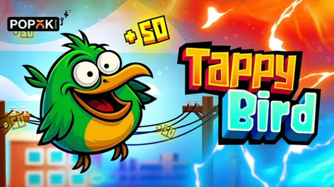 PopOK launches new online instant win game Tappy Bird
