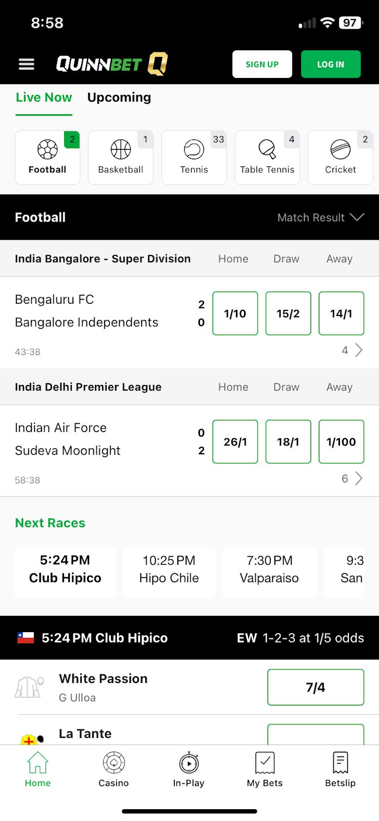 Quinnbet bookmaker review: Everything you need to know