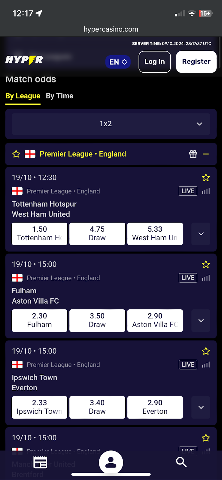 HyperCasino bookmaker review: Everything you need to know