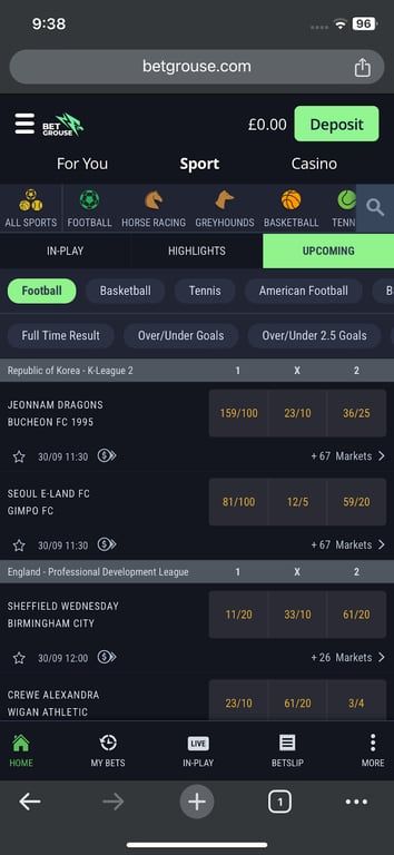 Betgrouse bookmaker review: Everything you need to know