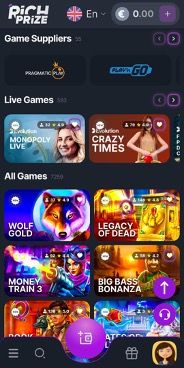 Rich Prize Casino Review UK | Enjoy As Many As Five Welcome Bonuses